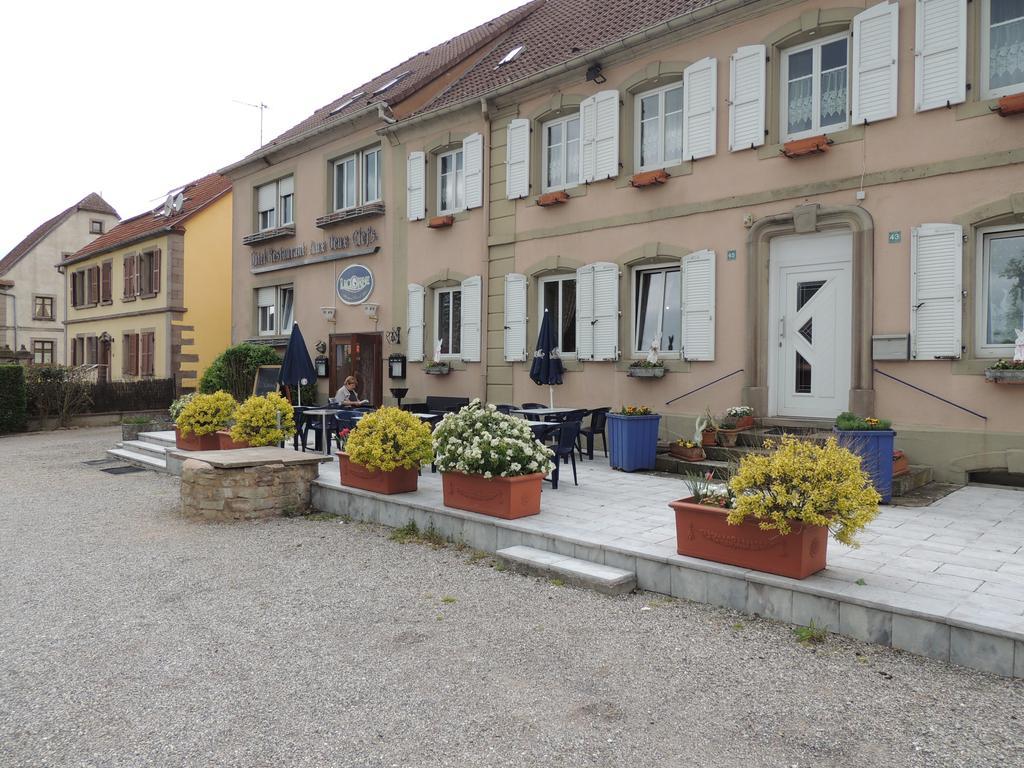 Отель Aux Deux Clefs Petersbach Экстерьер фото