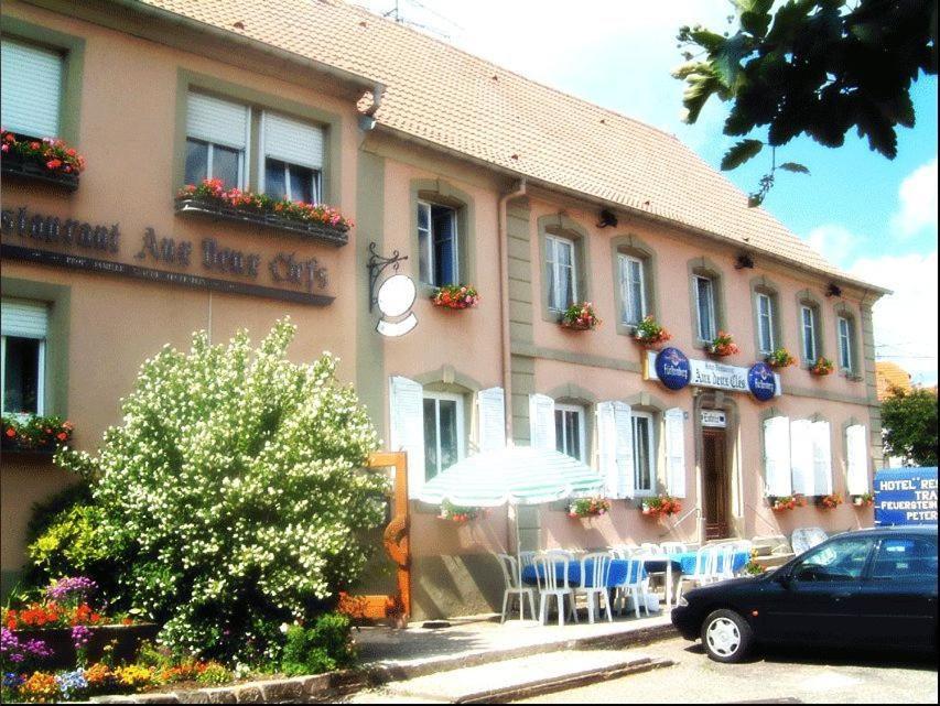 Отель Aux Deux Clefs Petersbach Экстерьер фото